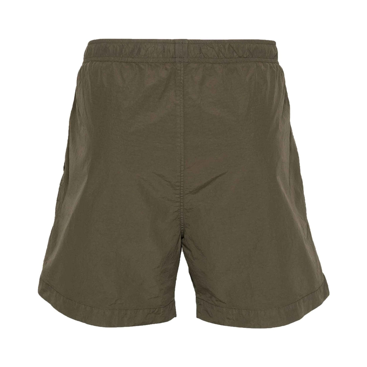 [C.P. Company] Flatt Nylon Utility Lens Swimshorts in Ivy Green