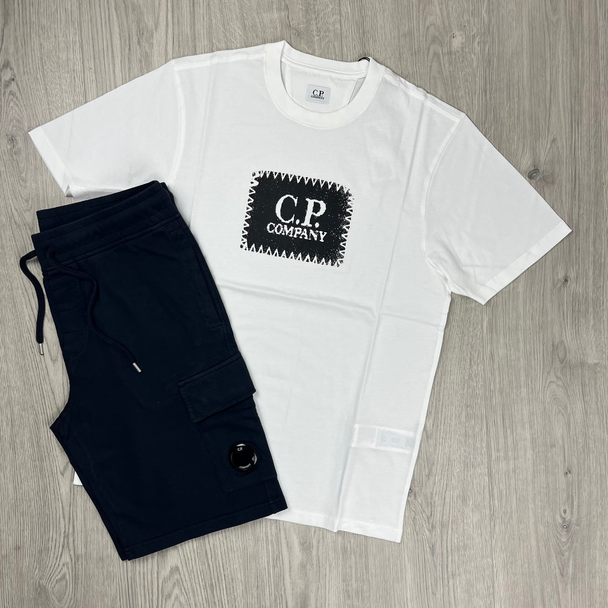 CP Company Set - White/Navy