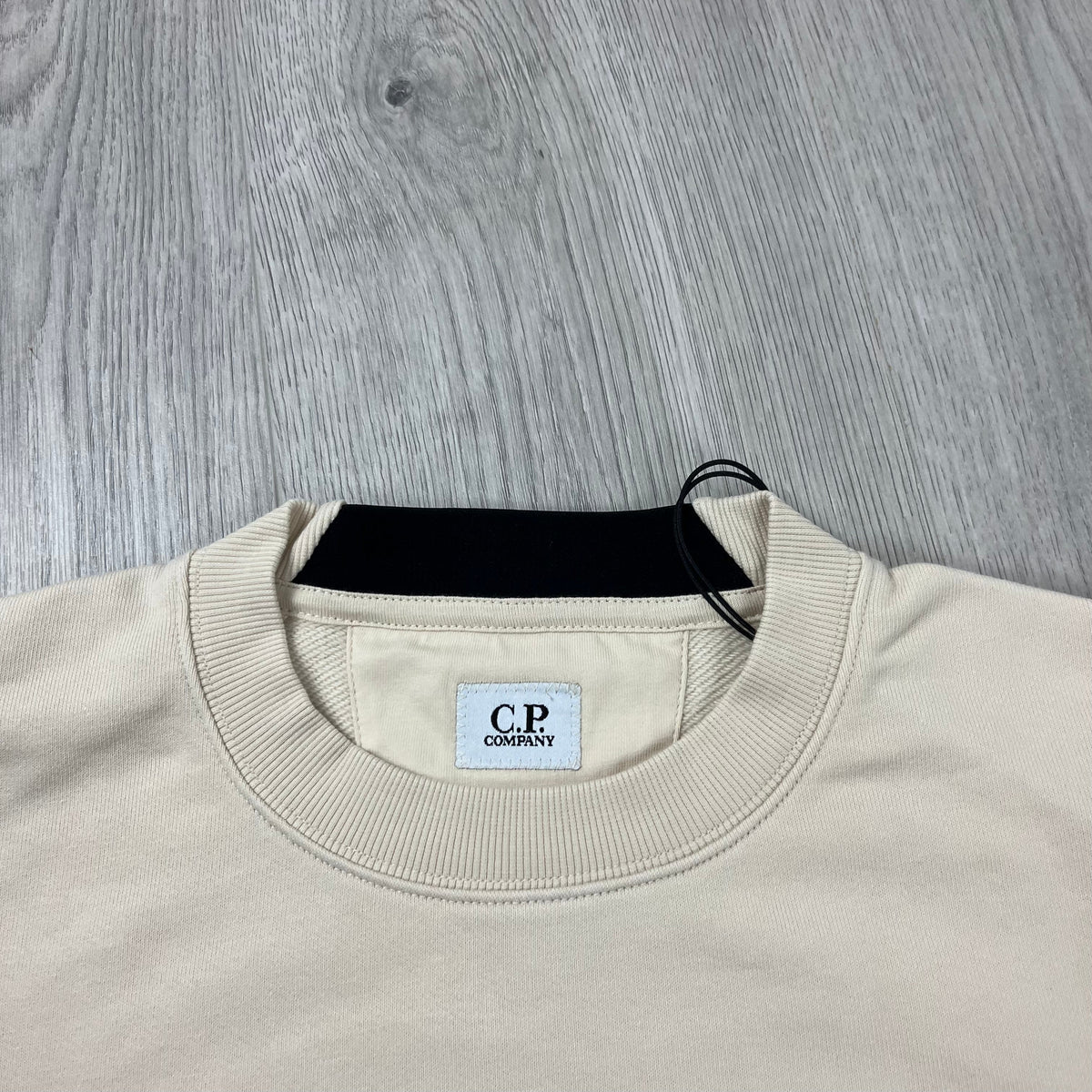 CP Company Raised Fleece Sweatshirt - Pistachio Shell