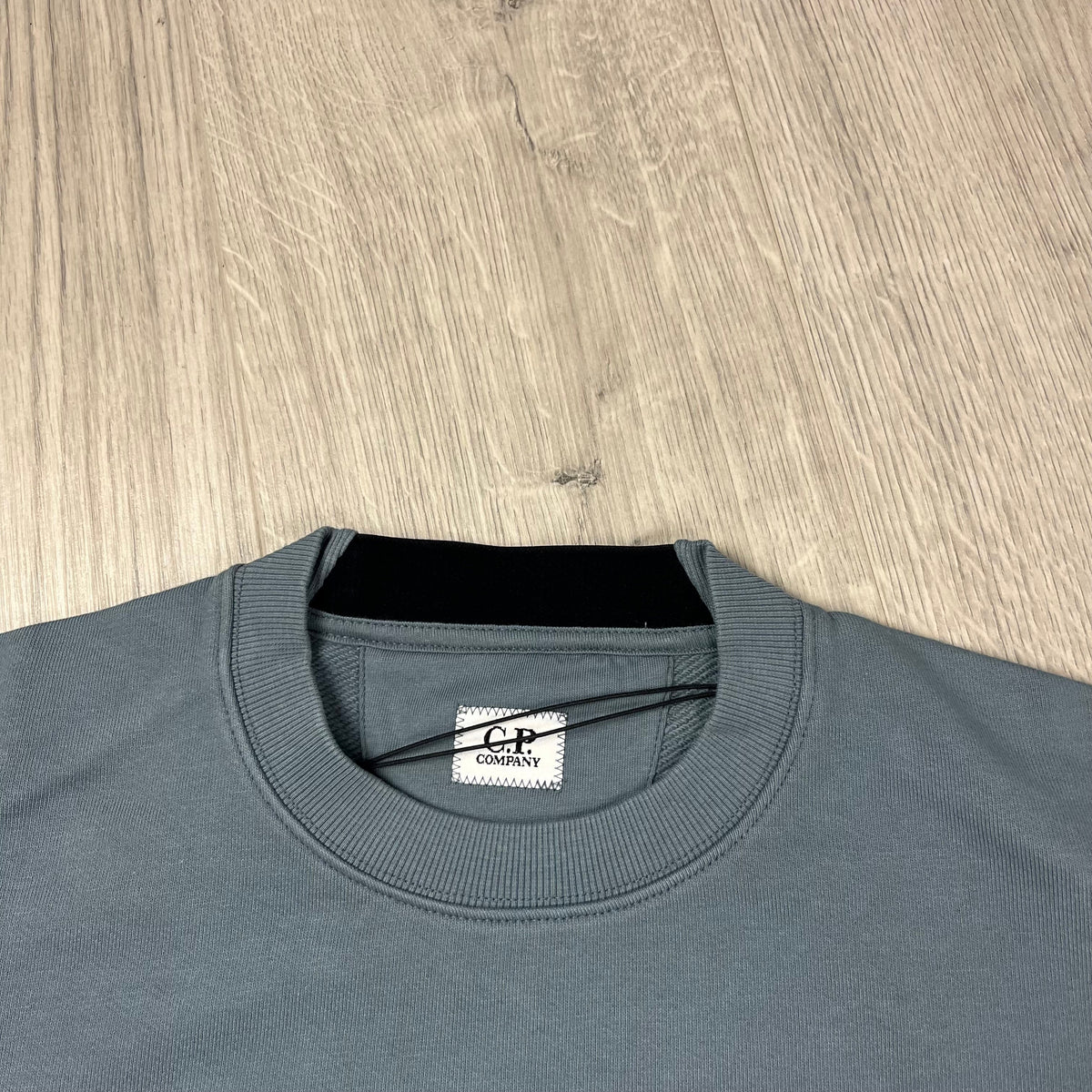 CP Company Raised Fleece Sweatshirt - Stormy