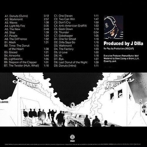J Dilla "Donuts" 2xLP Vinyl