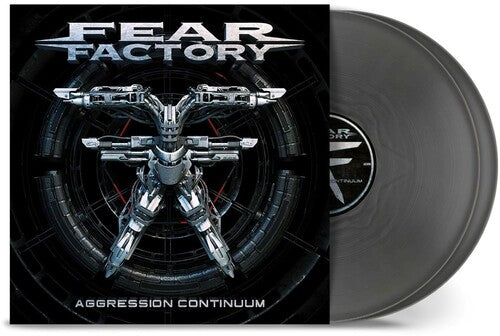 FEAR FACTORY 'AGGRESSION CONTINUUM' 2LP (Silver Vinyl)