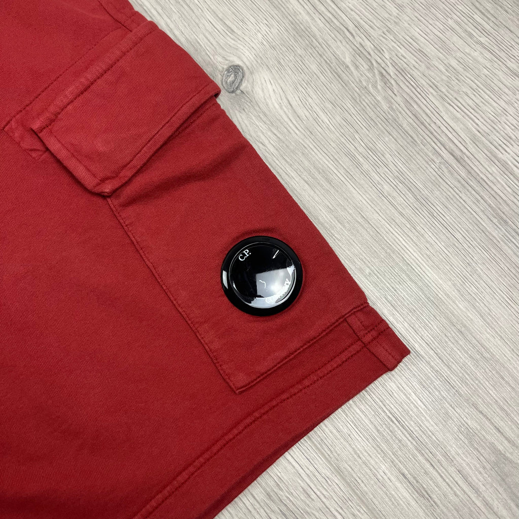 CP Company Jersey Shorts - Ketchup