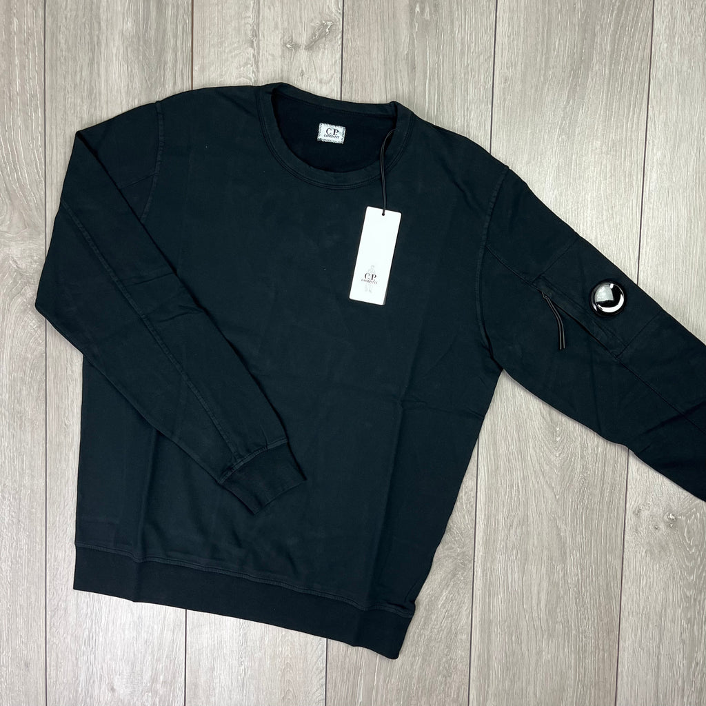 CP Company Light Fleece Sweatshirt - Black