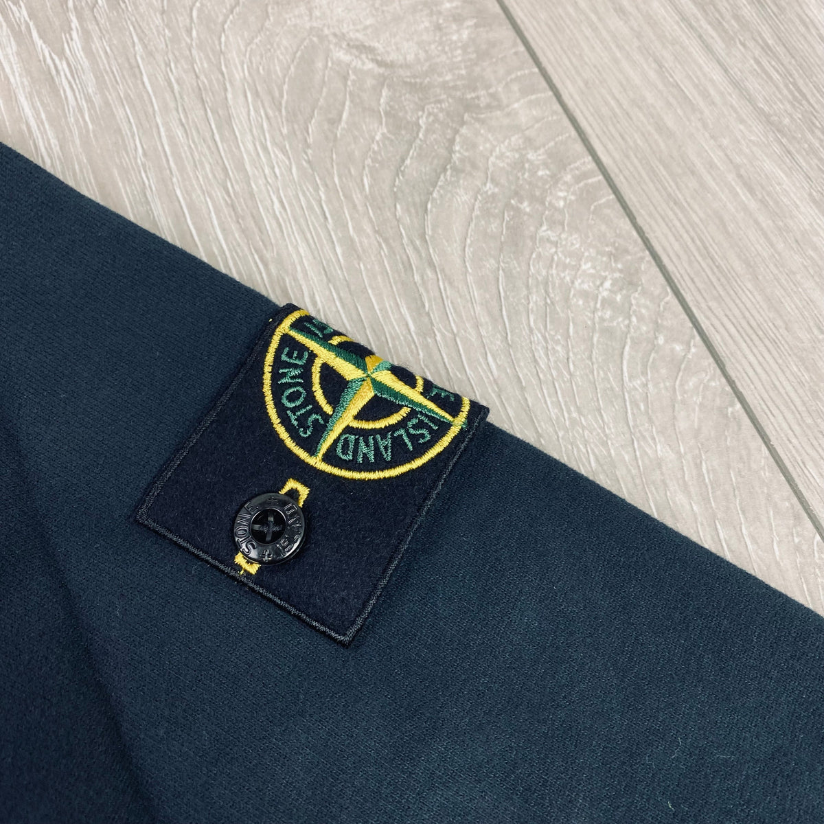 Stone Island Dyed Hoodie - Navy