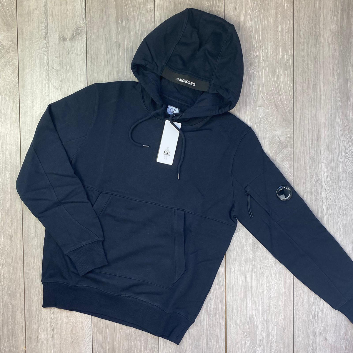 CP Company Raised Fleece Tracksuit - Navy
