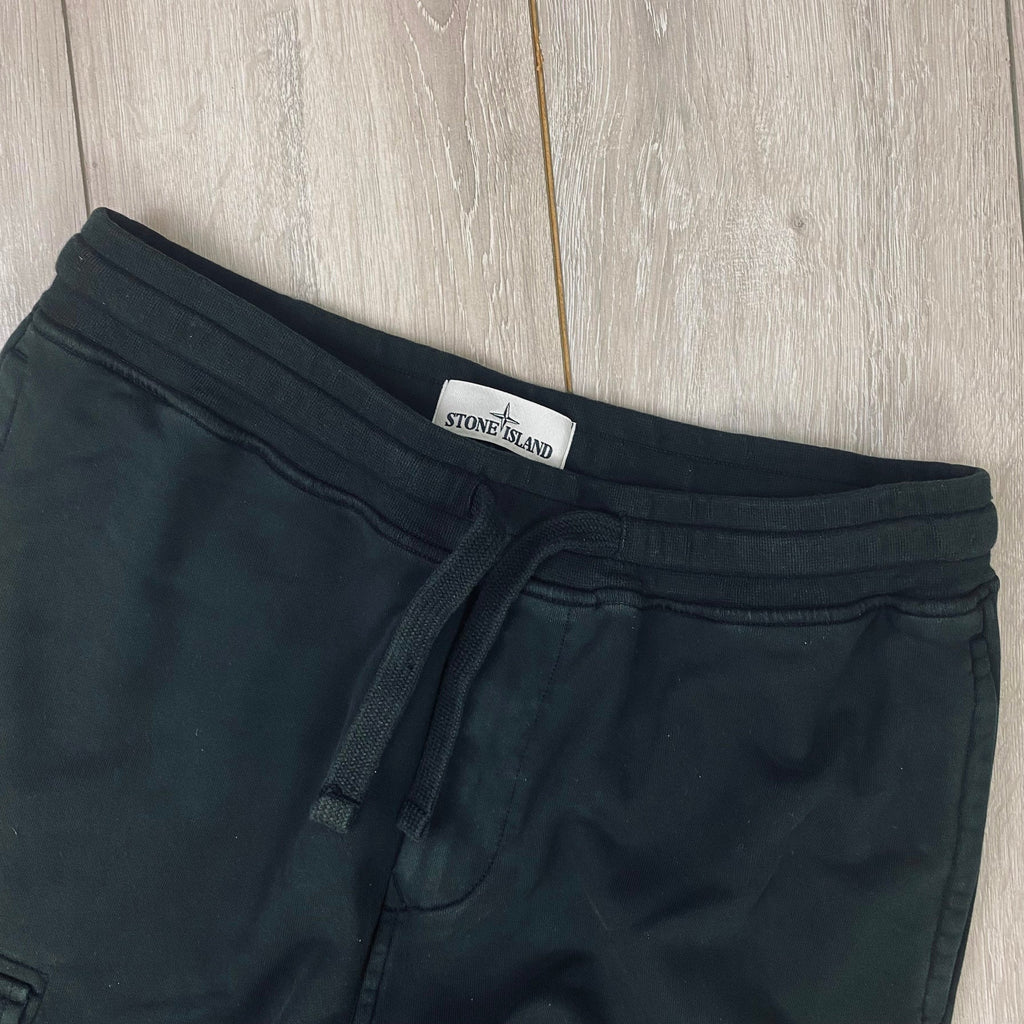 Stone Island Dyed Sweatpants - Black