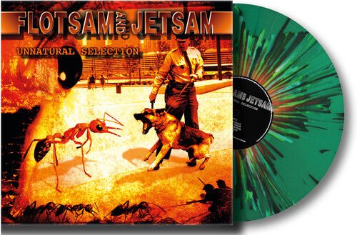 FLOTSAM & JETSAM - UNNATURAL SELECTION - LIMITED EDITION Splatter Green Vinyl LP