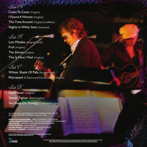 HUGHES,GLENN - LIVE IN AUSTRALIA Vinyl LP