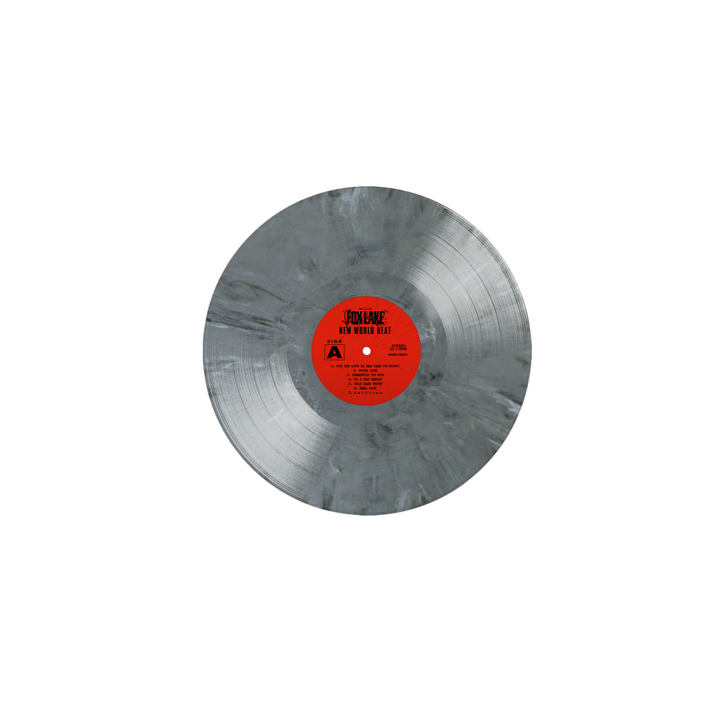 FOX LAKE 'NEW WORLD HEAT' LP (Graphite Eco Mix Vinyl)