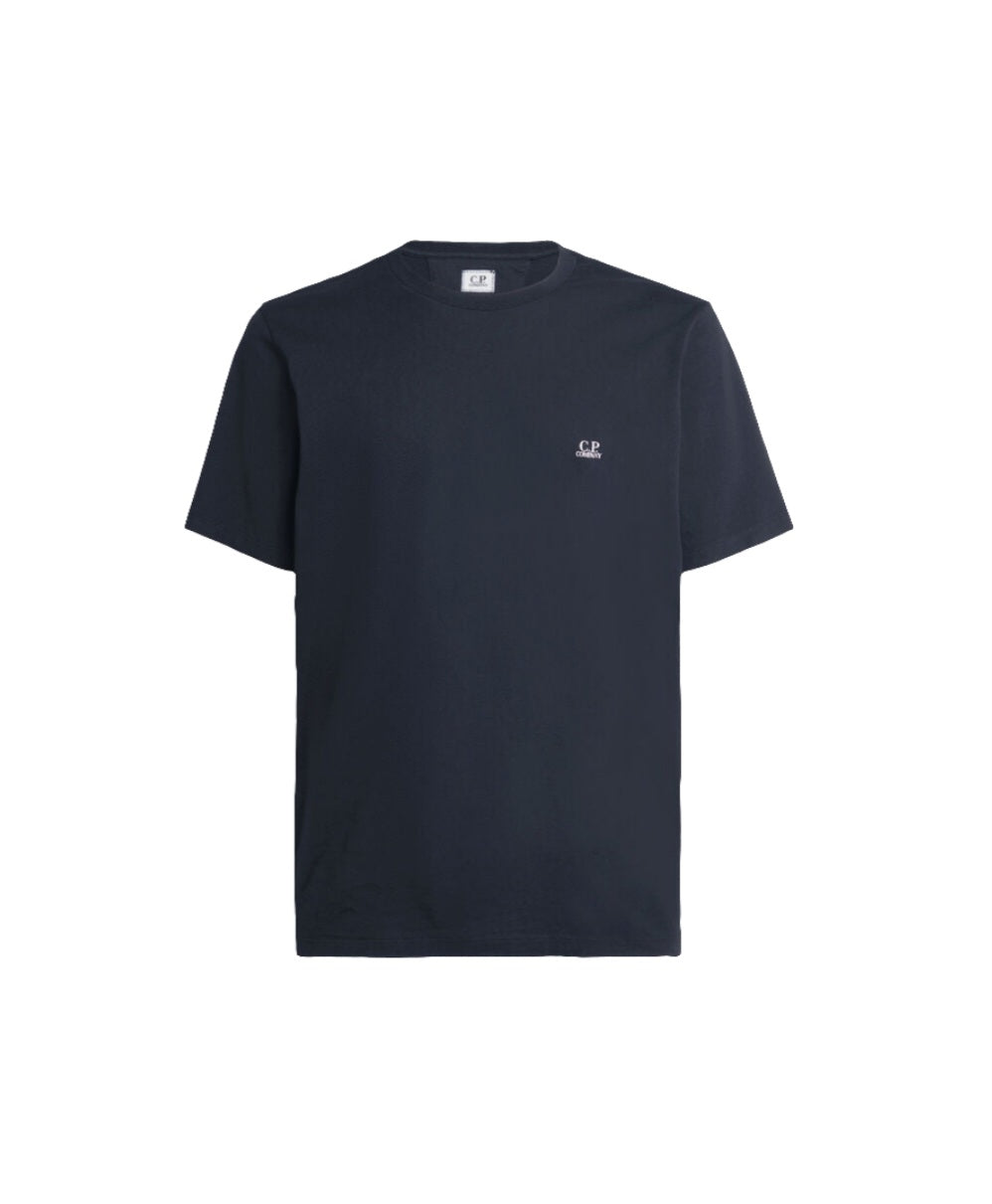 Cp Company Small Logo T-Shirt in Navy