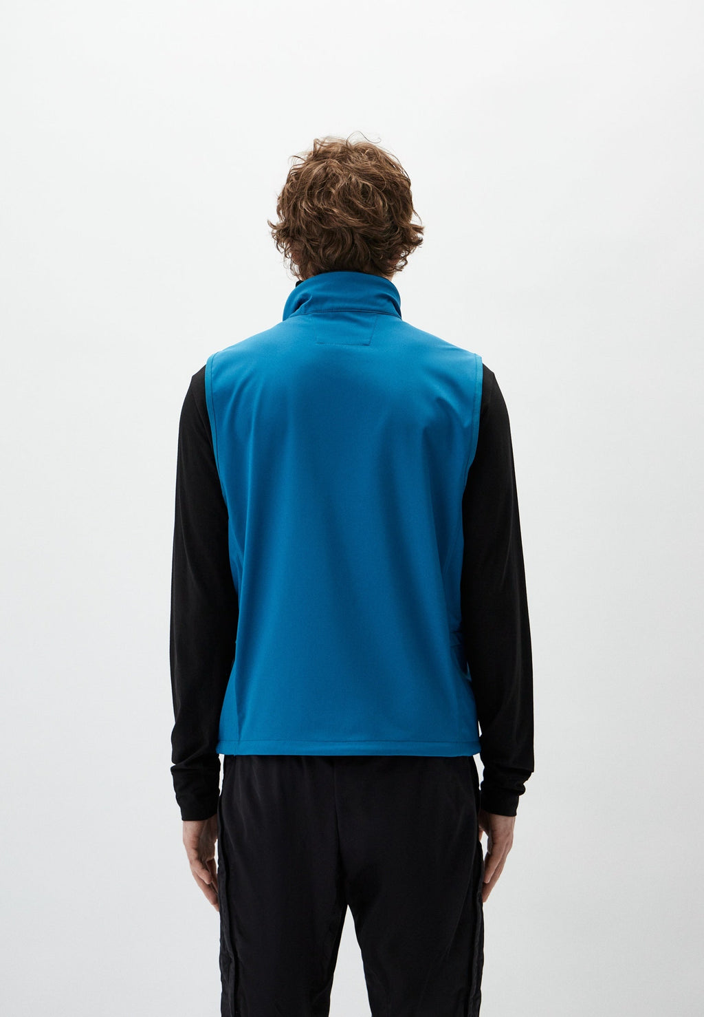 Cp Company Shell Utility Lens Gilet in Ink Blue