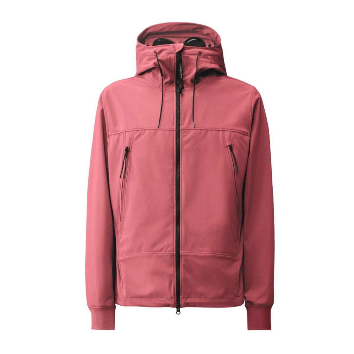 Cp Company S/S Goggle Soft Shell In Red Bud