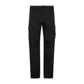 Cp Company 056A Stretch Sateen Cargo Pants In Black