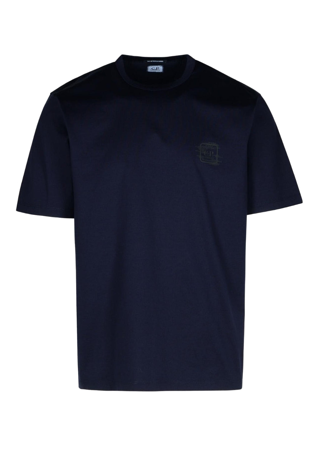 Cp Company 050A Metropolis Graphic Logo T-Shirt In Sky Captain