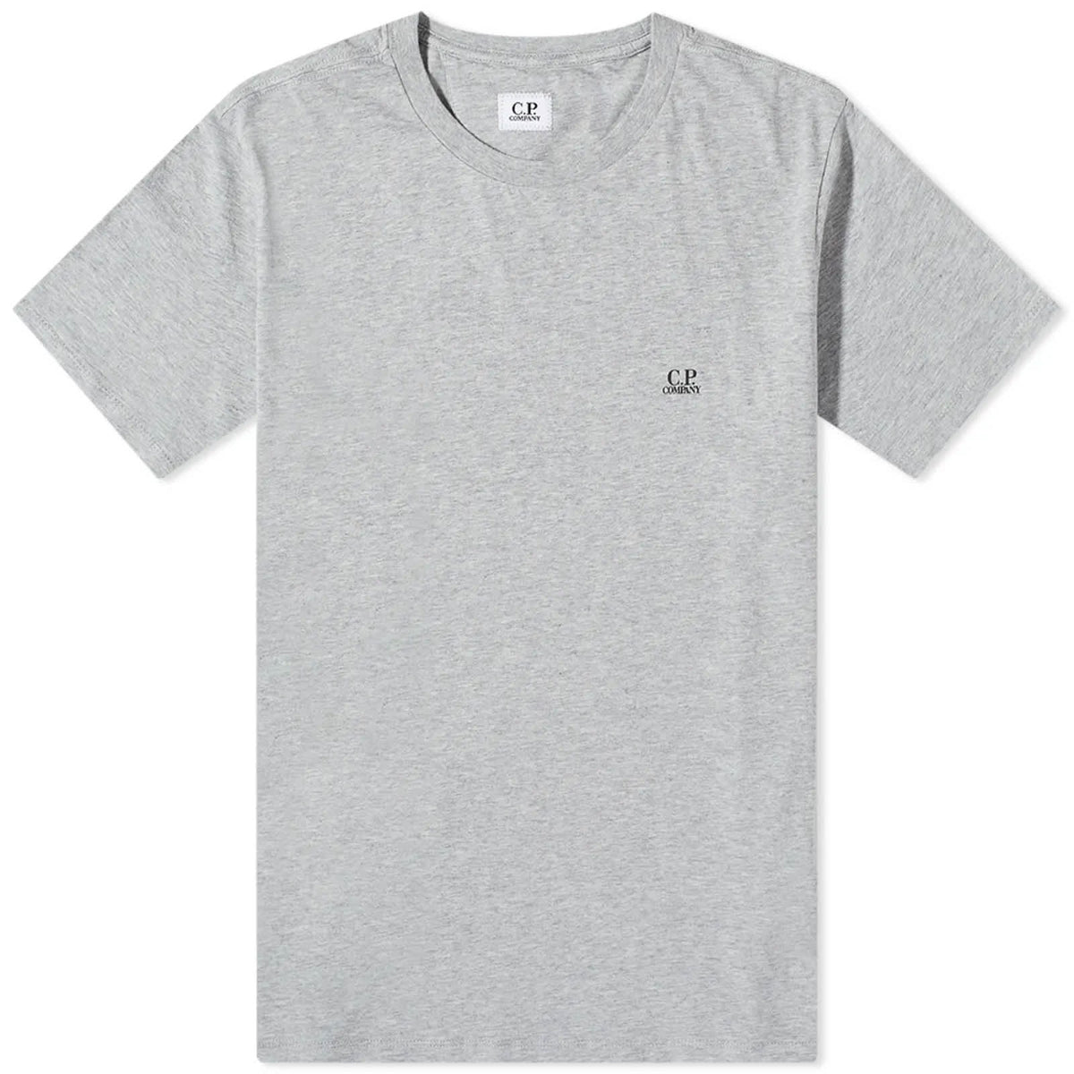 Cp Company 30/1 Jersey Goggle T-Shirt In Grey