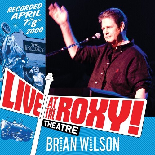 WILSON,BRIAN - LIVE AT THE ROXY THEATRE Red, Blue & White Vinyl LP