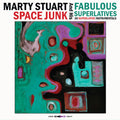 STUART,MARTY & HIS FABULOUS SUPERLATIVES - SPACE JUNK - BLUE Vinyl LP