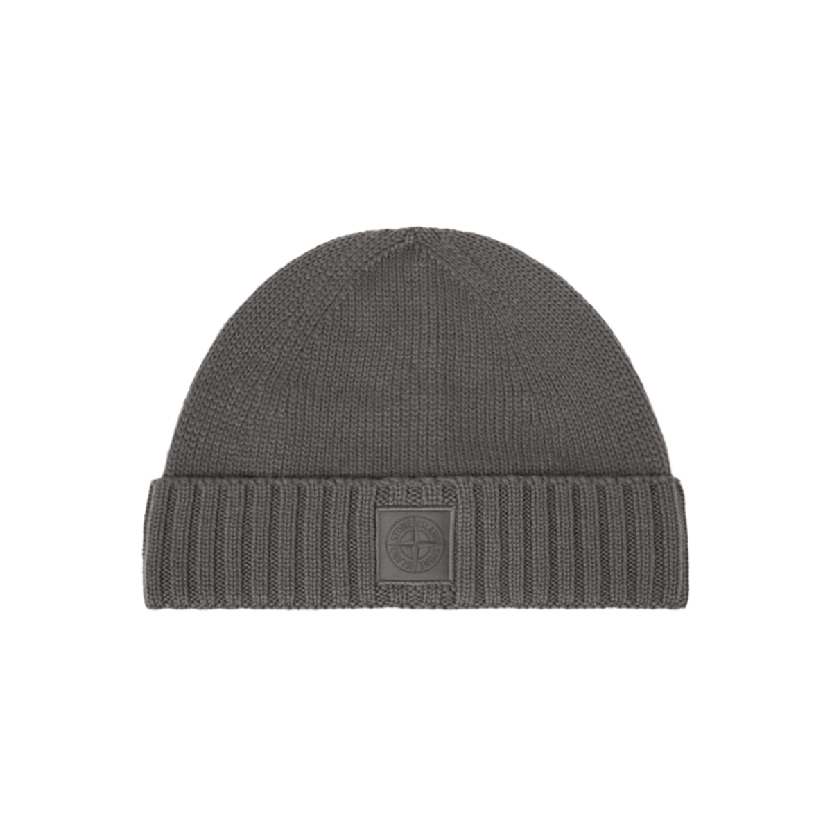 [Stone Island] Ghost Cashmere Beanie in Dark Grey