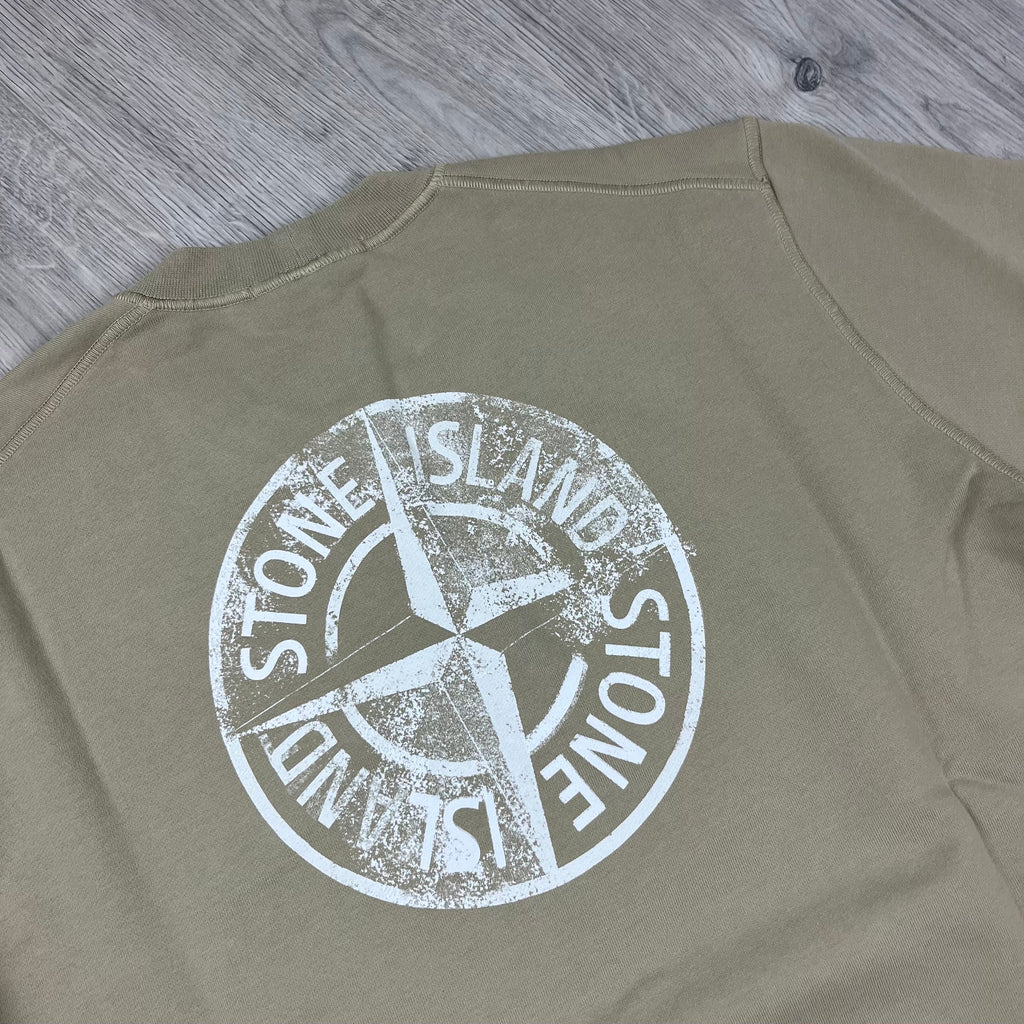 Stone Island Reflective Sweatshirt - Desert