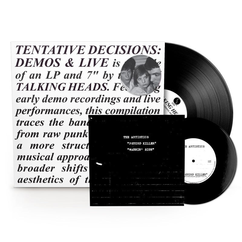 TALKING HEADS - TENTATIVE DECISIONS: DEMOS & LIVE Vinyl LP