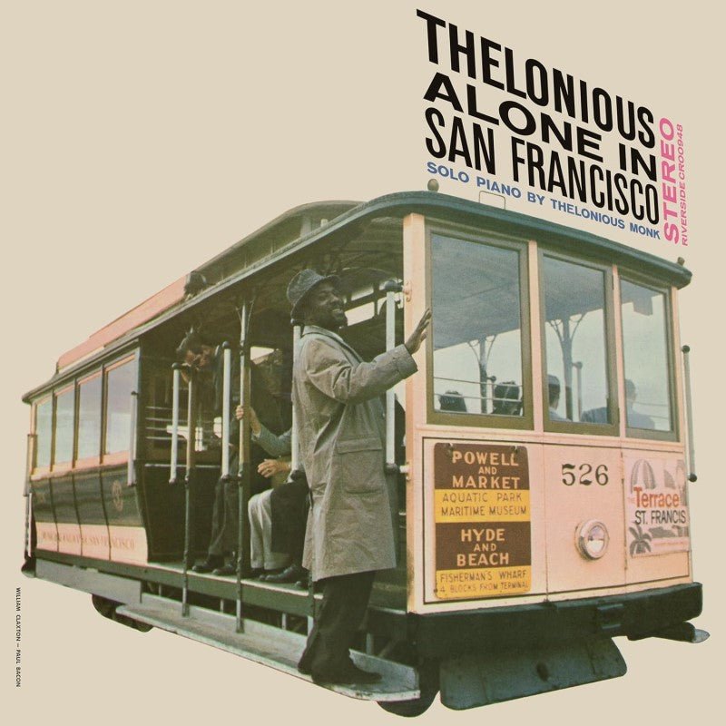 MONK,THELONIOUS - THELONIOUS ALONE IN SAN FRANCISCO Vinyl LP