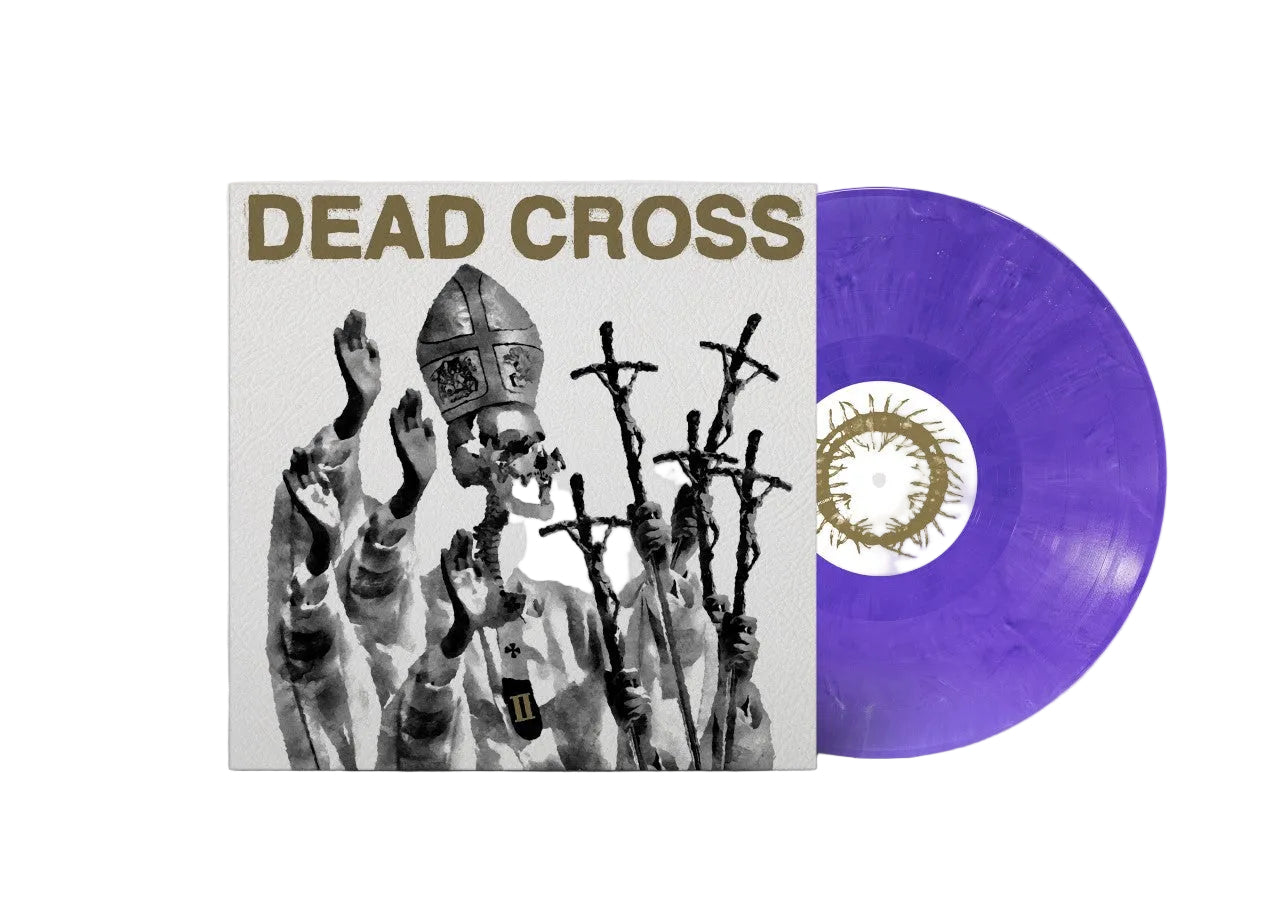 DEAD CROSS ‘II’ LP (Limited Edition – Only 300 made, Upper Crust "Dark Purple Blast" Vinyl)