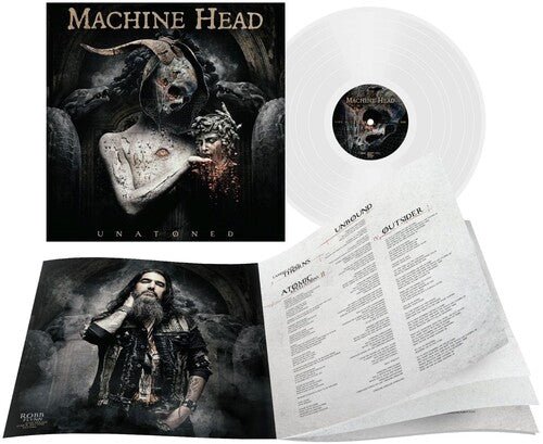 MACHINE HEAD - UNATONED - CLEAR Vinyl LP